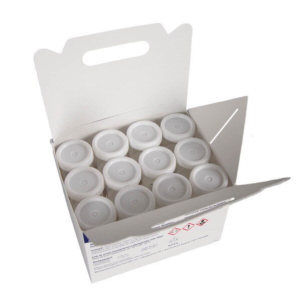 120 mL Prefilled Formalin, open